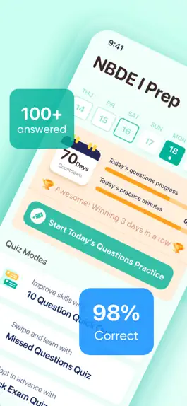 Game screenshot NBDE I & II Exam Prep 2023 apk