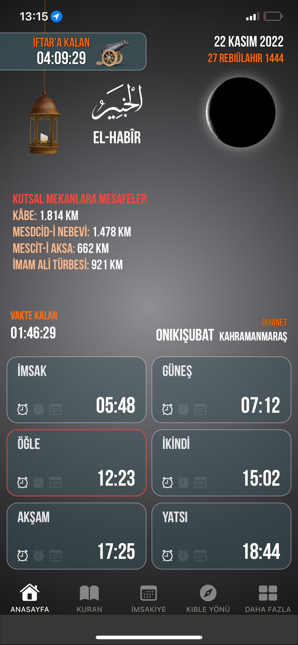 Prayer Times - Qibla Finder
