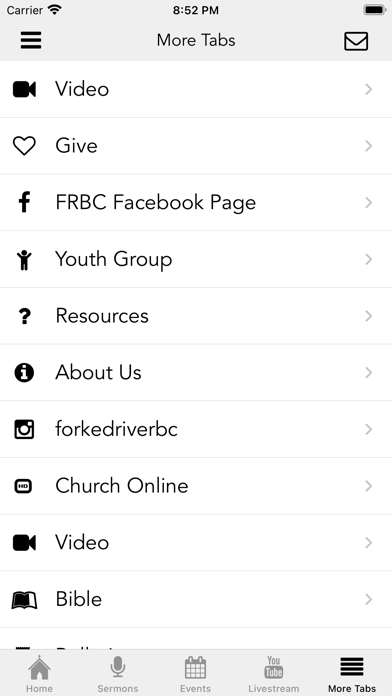 Forked River Baptist Church Screenshot