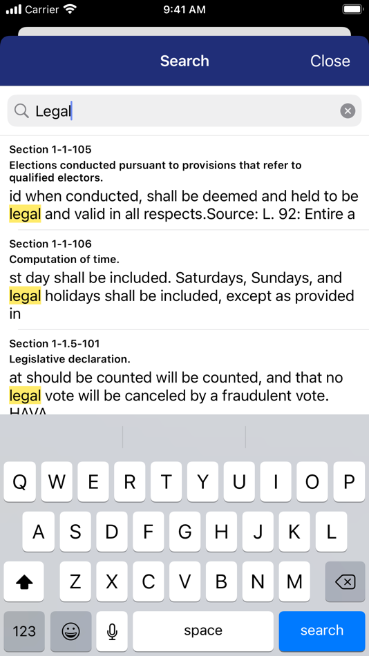 #4. Colorado Revised Statutes (iOS) Podle: Lyker Labs LLC