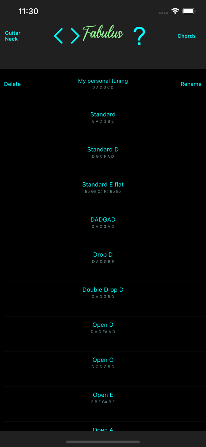 FABULUS Reverse chord finder