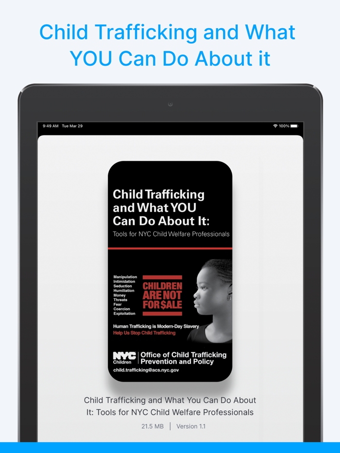 NYC Trafficking Prevention