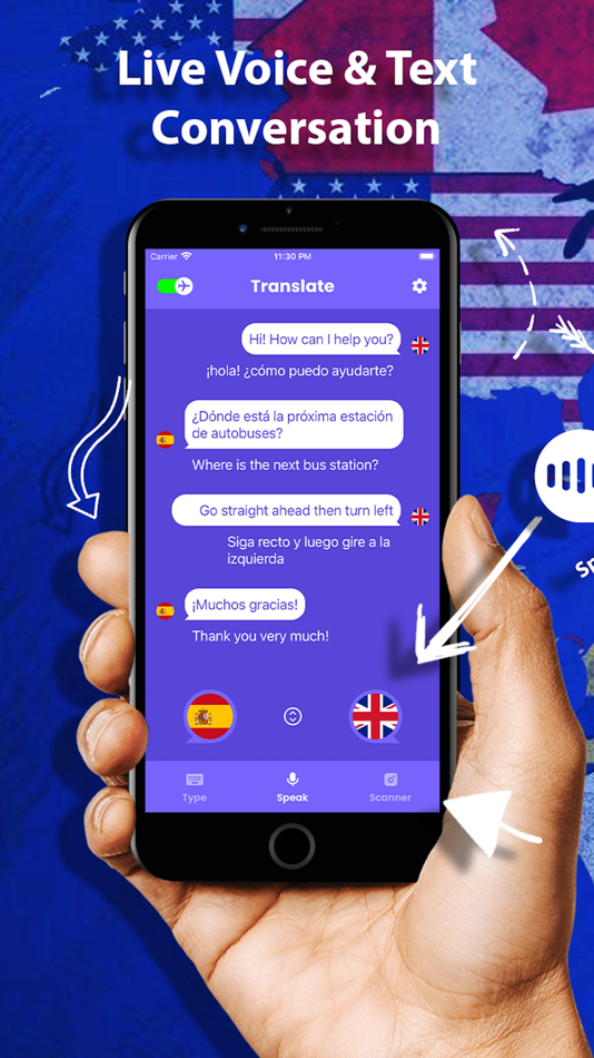 #1. Translate Any - Translator (iOS) 来自: Hung Duong