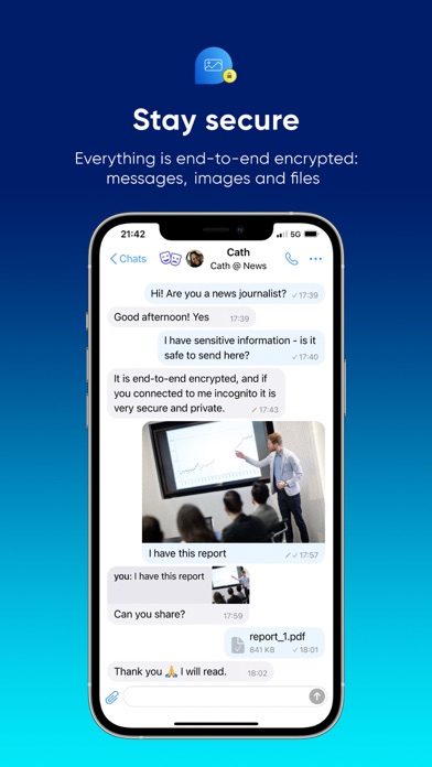 SimpleX Chat: secure messengerのおすすめ画像5