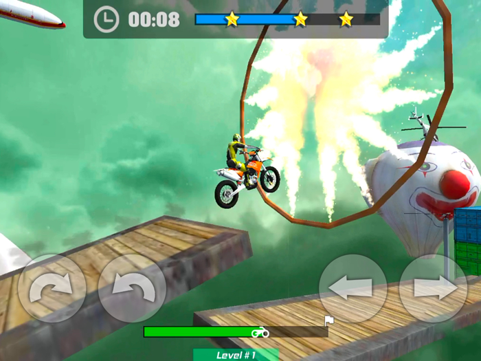 Xtreme Stunt Bike - Trail Game