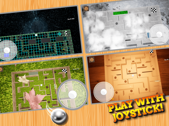A Maze 3D Labyrinth Ball Game