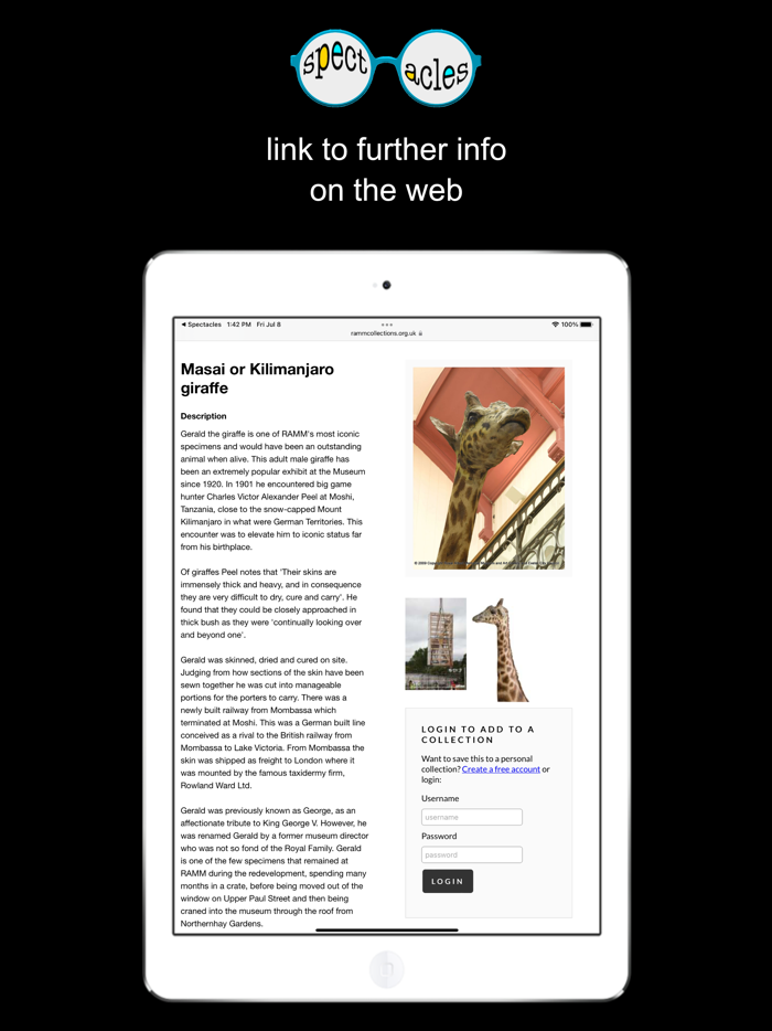 Spectacles Demonstration