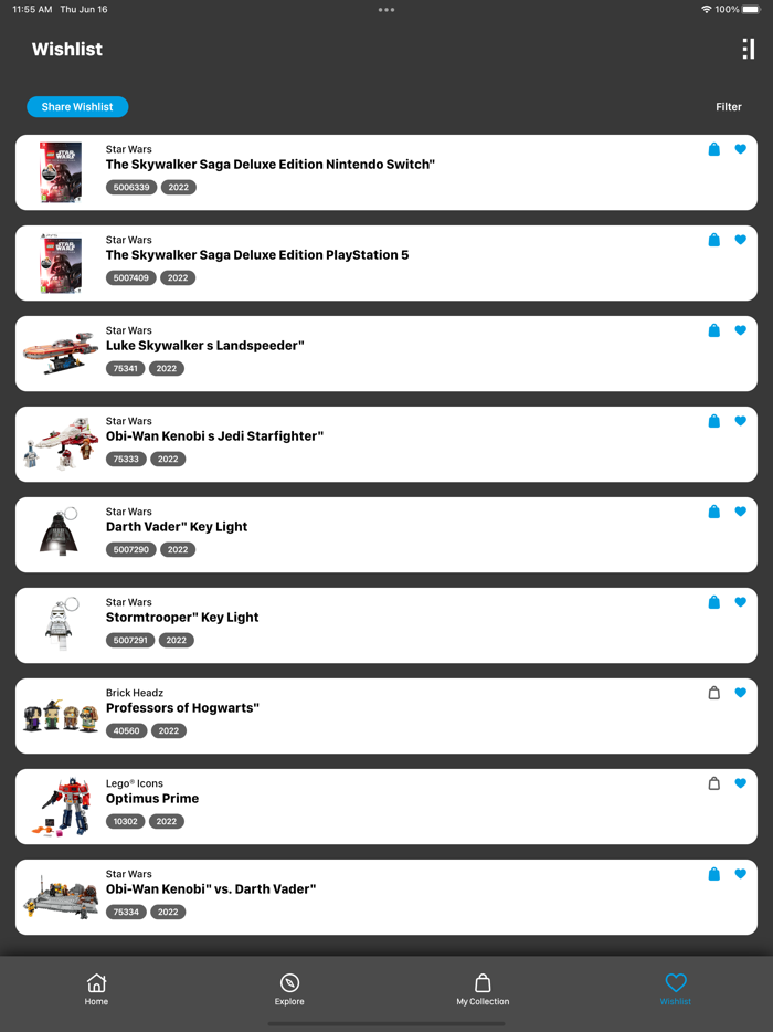 Brick Search The LEGO set app