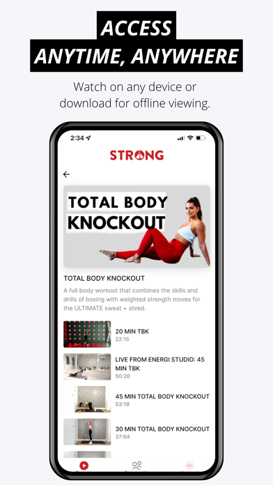 STRONG by Erika Hammond Screenshot