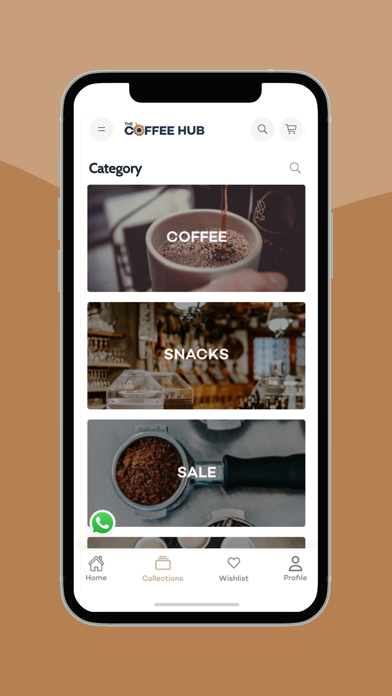 Coffee Hub Store Screenshot