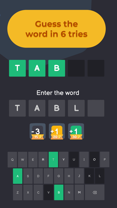 Word Battle - word puzzle game Screenshot