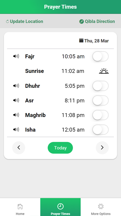 Mercy Without Limits Athan app Screenshot