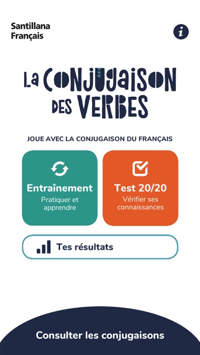 Santillana Français – Verbes Screenshot