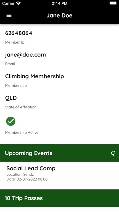 Sport Climbing Australia Screenshot