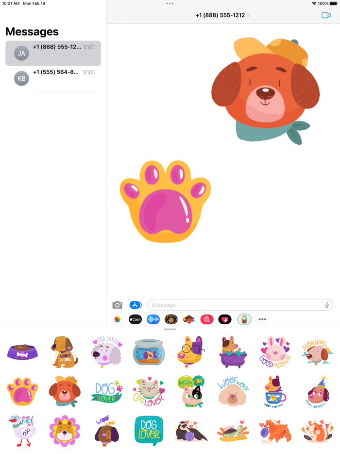 Pet Love Stickers - WASticker