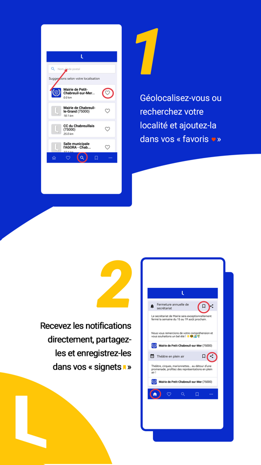 #2. Localiti (iOS) 由: Reseau des Communes