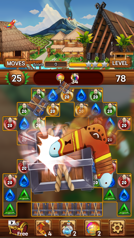 #6. Island Of Jewel (iOS) 由: ENPV1 Co.,Ltd