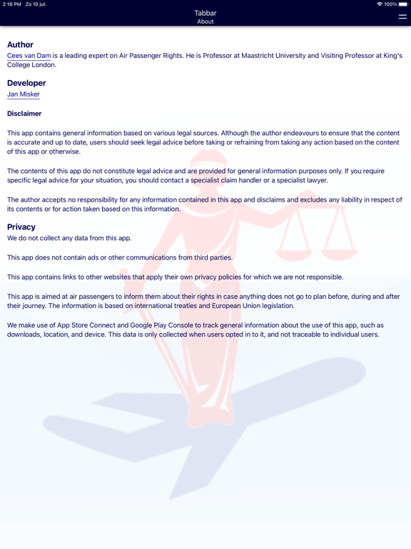 Screenshot #5 pour Air Passenger Rights