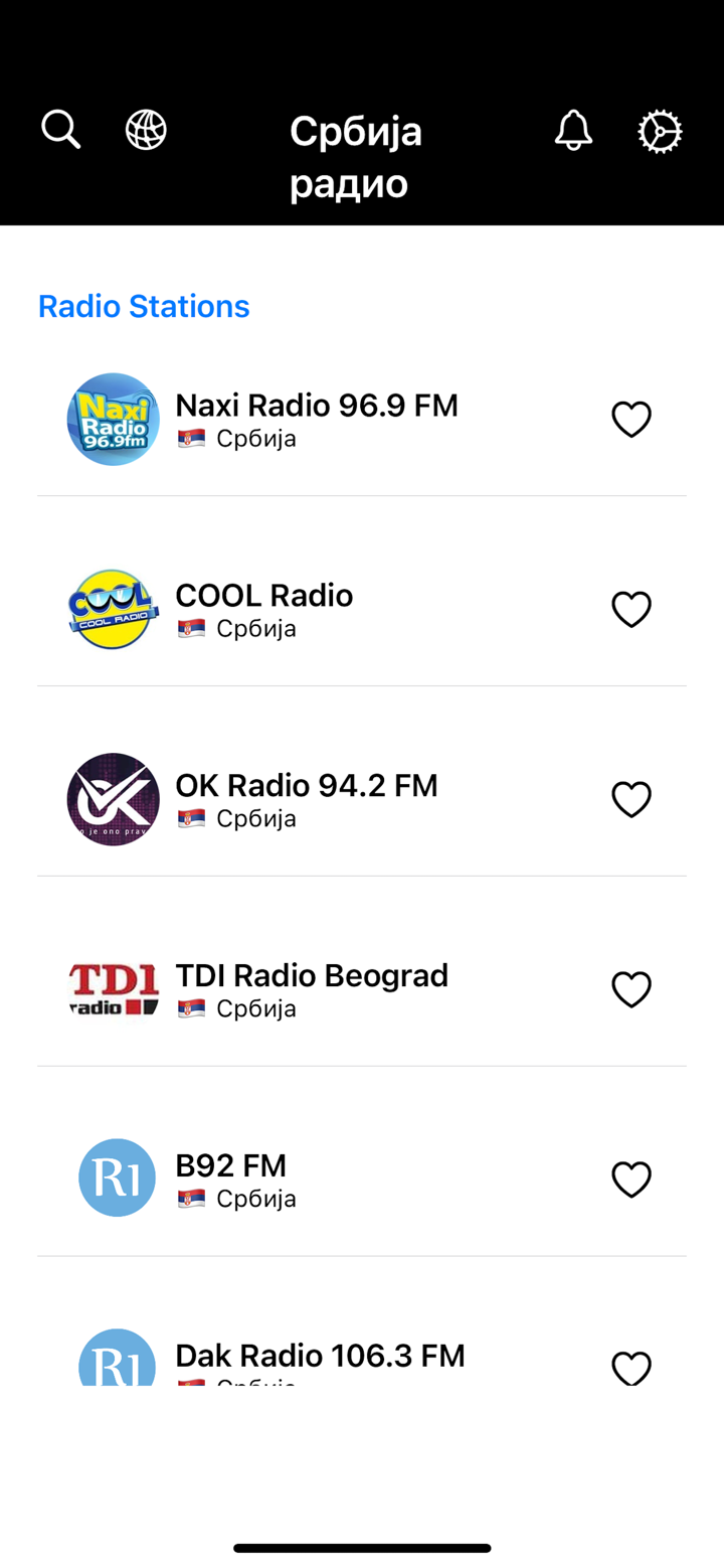 Srpski Radio Stanice screenshot 1