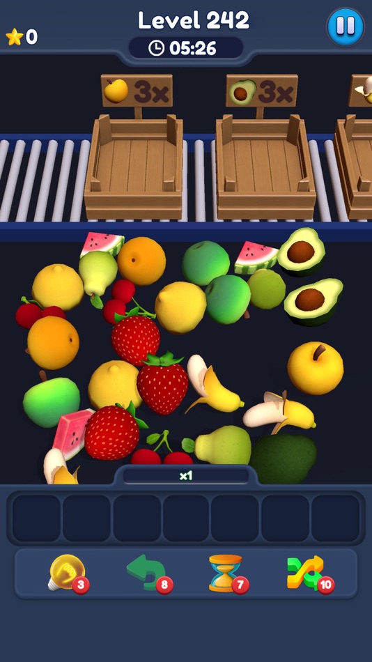 #4. Food Match 3D: Tile Puzzle (iOS) 由: Masal Games