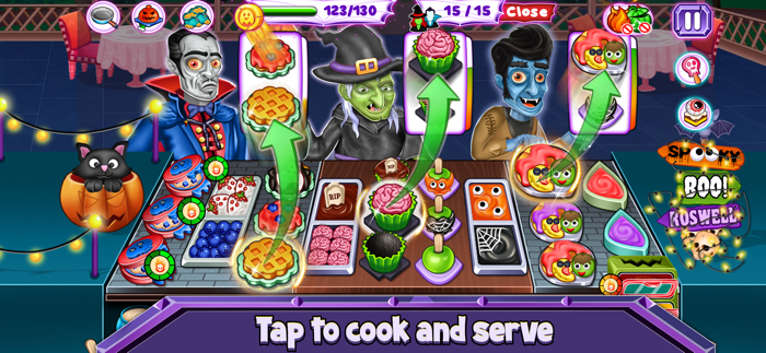 Halloween Cooking Games
