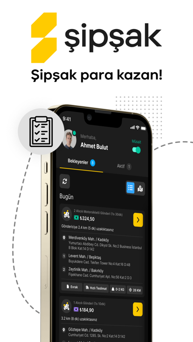 Şipşak Kurye Sürücü Screenshot