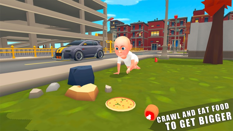 Giant Fat Baby Simulator 3D