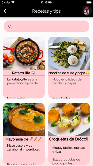 Club Jamón del Medio Screenshot