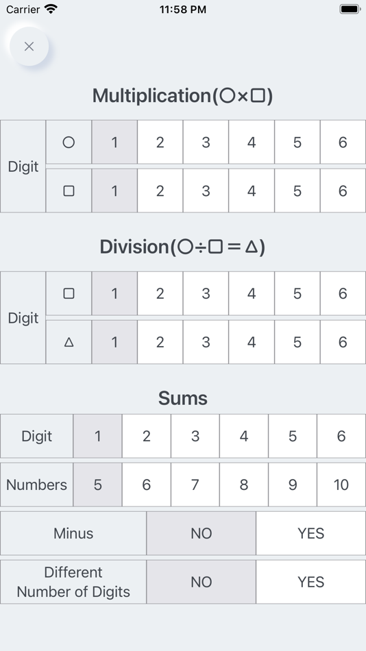 #5. Math Training - Calculation - (iOS) Podle: Takahiko Nakade