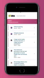 social media week warsaw iphone screenshot 1