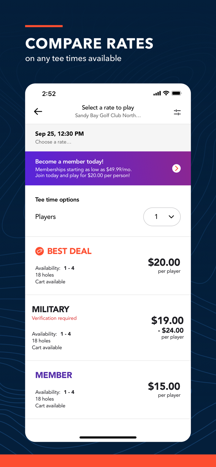 Supreme Golf Book Tee Times