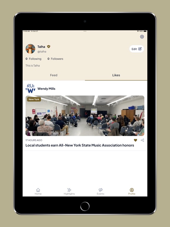 ENPAK iPad screenshot 2 - News app