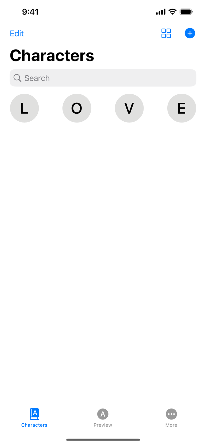 Current - Text Widgets