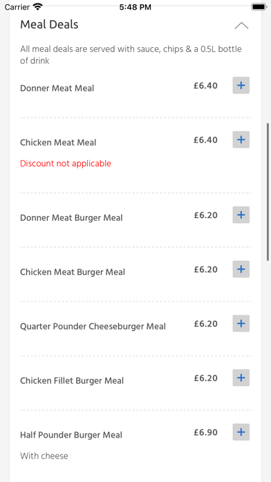 Fox Hollies Fish Bar, Screenshot