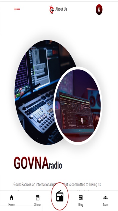 Govna Radio Screenshot