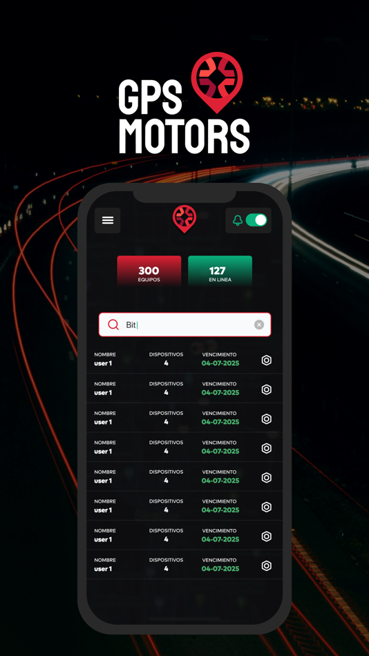 #2. GPS Motors (iOS) Podle: WILSON LEONARDO MARVAL CASTELLANOS