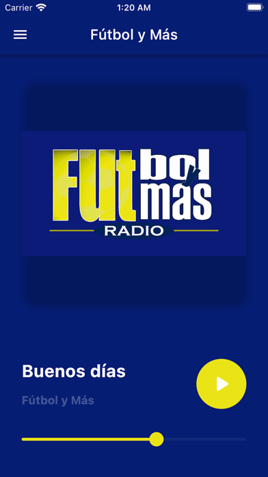 Fútbol y Más Radio Screenshot