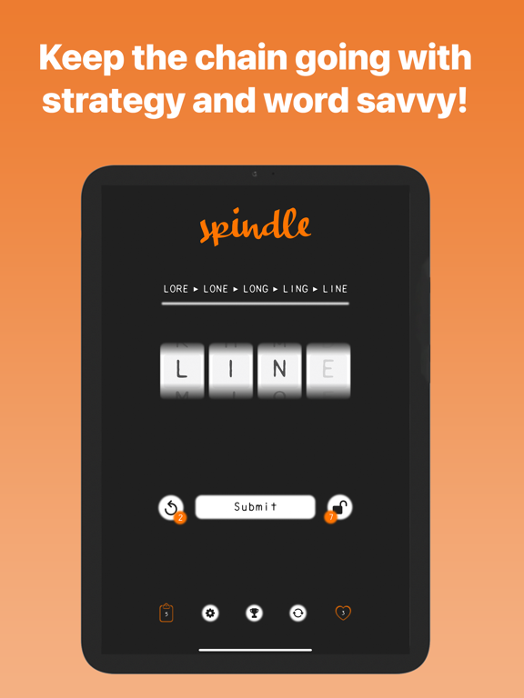 Screenshot #4 pour Spindle - A word chain puzzle