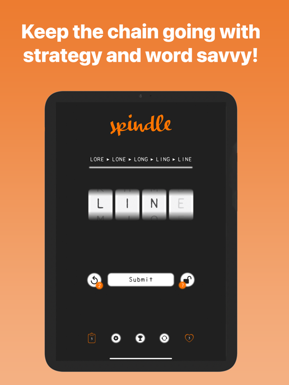 Spindle - A word chain puzzleのおすすめ画像1