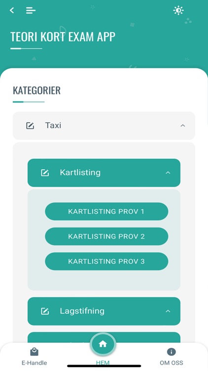 Teorikort screenshot-3