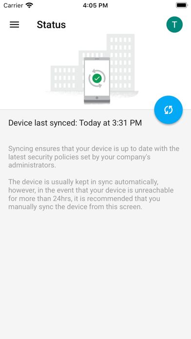 Google Device Policy Screenshot