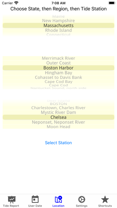 Tide Now Usa Northeast Screenshot