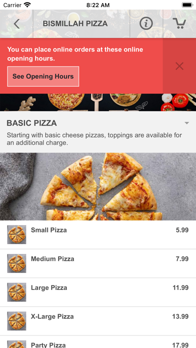 Bismillah Pizza Screenshot
