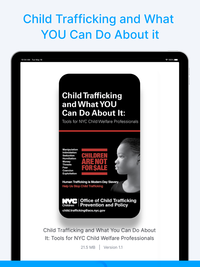 NYC Trafficking Prevention