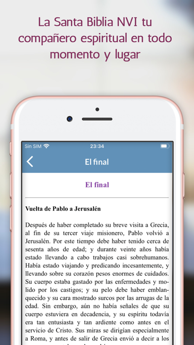 Santa Biblia NVI Screenshot