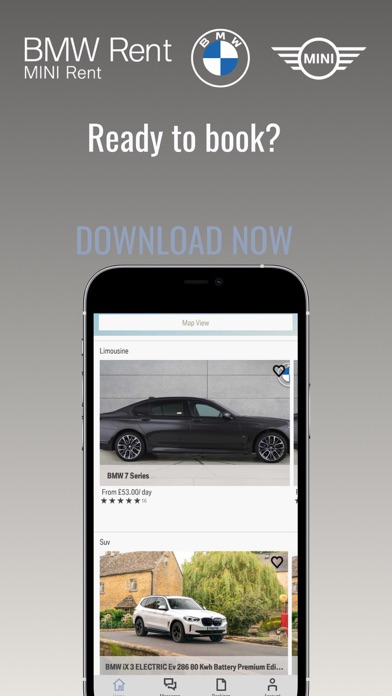 BMW Rent UK Screenshot