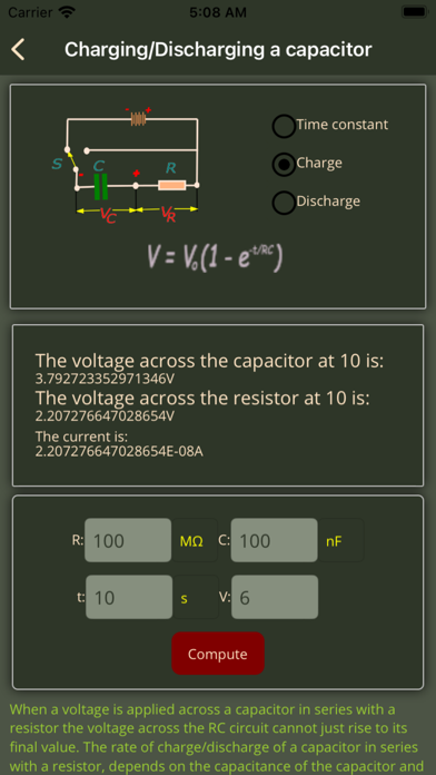 PhysicsLab - Calculator lite Screenshot