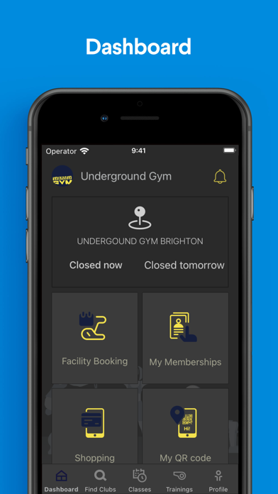 Underground-Gym Screenshot