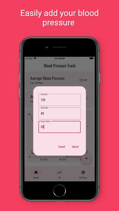 BloodPressureTrack Screenshot