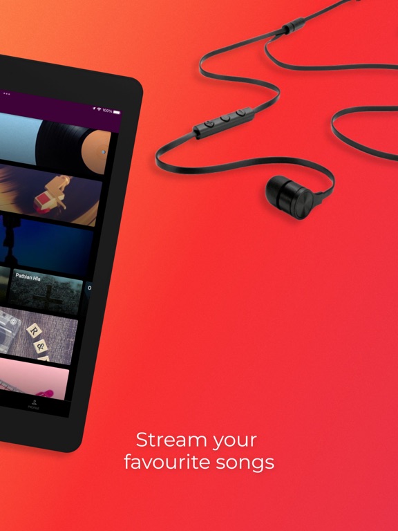 Darbu Music iPad screenshot 4 - Music app